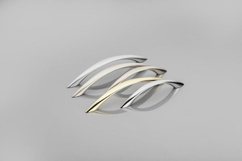 Zamak handle 01 C=128mm chrome 1208965719