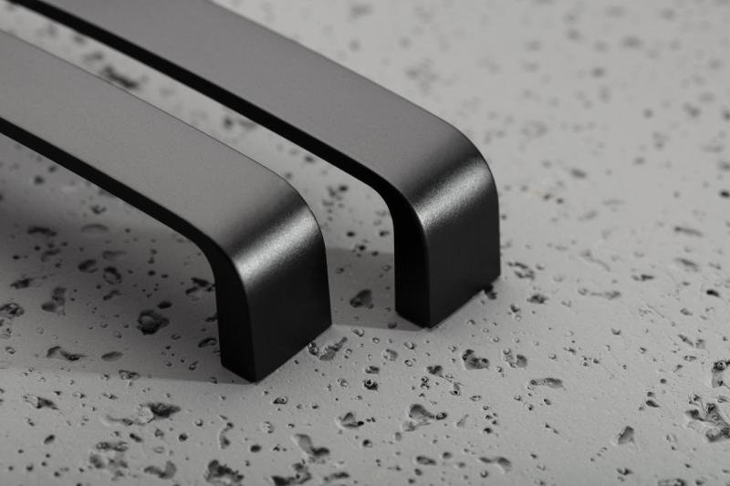 Handle G133 L-128mm (black mat) 1208965748