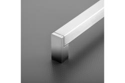 Zamak handle 334 C=256mm brushed steel 1208965759