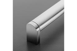 Zamak handle 335 C=128mm brushed steel 1208965761