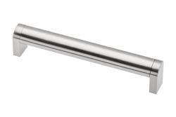 Zamak handle 335 C=160mm brushed steel 1208965762