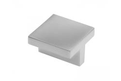 Zamak handle 40x40mm C=32mm brushed steel 1208965775