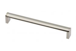 Zamak handle 682 C=192mm brushed steel 1208965785
