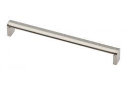 Zamak handle 682 C=224mm brushed steel 1208965786