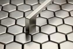 Zamak handle 819 C=256mm black chrome 1208965843