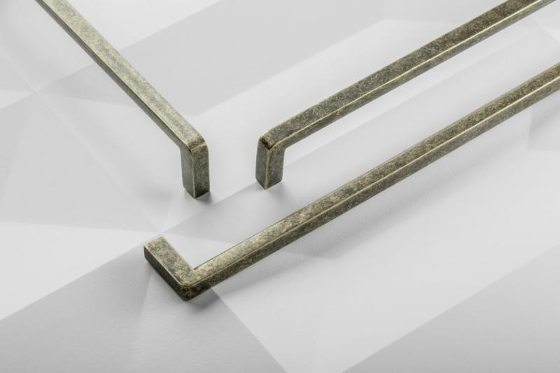 Zamak handle BAGIO 320 mm, antique brass 1208965906