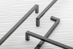 Zamak handle BAGIO C=320 mm black matt 1208965912