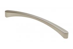 Zamak handle Shape art CLEO C=192mm brushed steel 1208965974