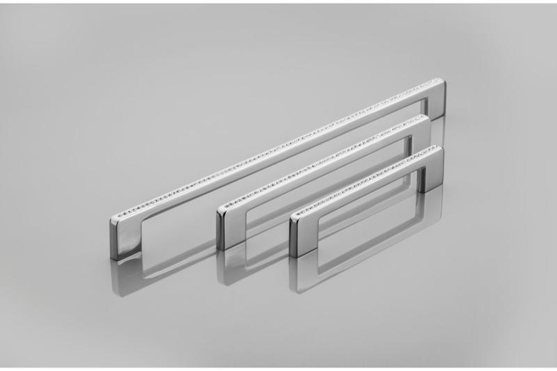 Zamak handle CRA14 C=128mm chrome 1208965978