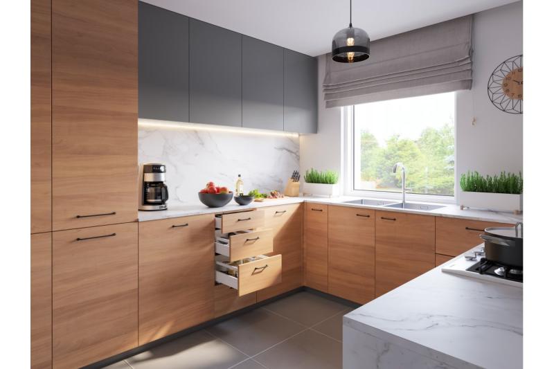 Fabricio C=320 mm black matt 1208966003