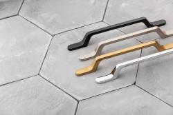 Bracket FLAVIO C=192 mm inox - brushed steel 1208966022