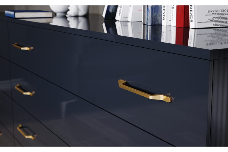 Bracket FLAVIO C=192 mm inox - brushed steel 1208966022