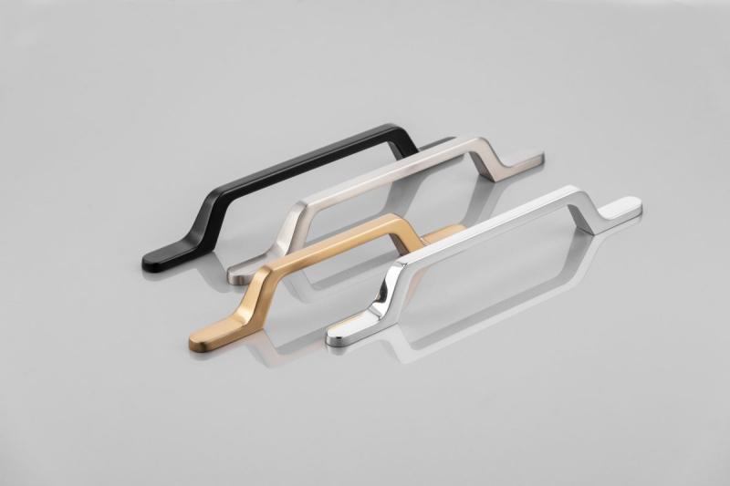 Zamak handle FLAVIO C=96 mm inox 1208966031