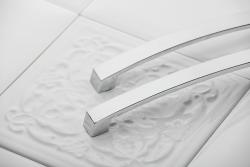 Zamak handle G0, C= 256 mm, chrome 1208966049