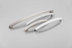 Zamak handle G0, C= 256 mm, inox 1208966051