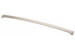 Zamak handle G1 C=416mm brushed steel 1208966079