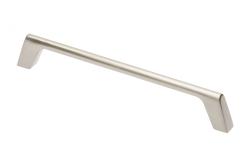 Zamak handle G2 C=160mm brushed steel 1208966081