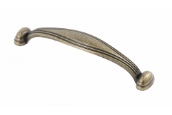 Zamak handle 1239 antique brass 1208966096