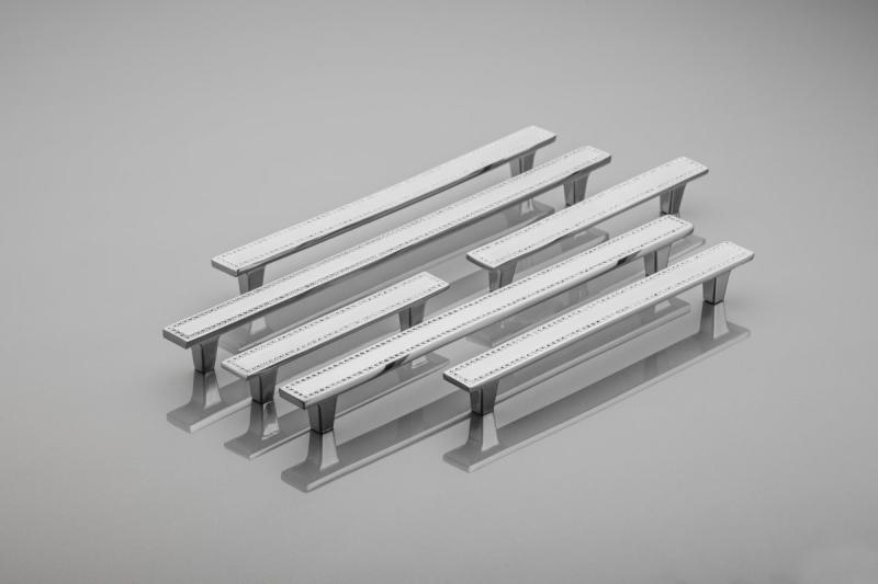 Zamak handle LUCCA C=224mm chrome 1208966100