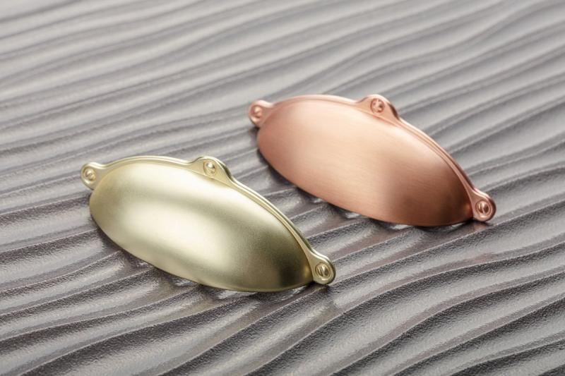 MARSALA zamak handle, C=64mm, copper 1208966105