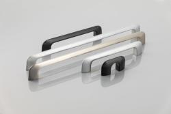 Zamak handle MILANO C=128 aluminum 1208966109