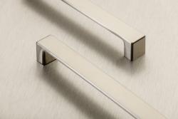 Zamak handle MODENA, C= 160 mm, inox 1208966122