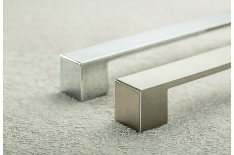 Zamak handle MODENA, C= 192 mm, inox 1208966126