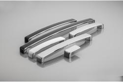 Zamak handle MONZA C=256mm brushed steel 1208966138