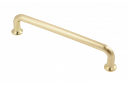 NORD zamak handle, C=128 mm, gold, brushed 1208966145