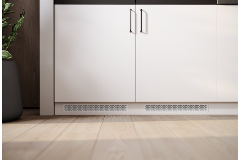 Zamak handle NORD C = 160 mm black matt 1208966149