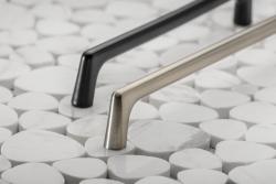 OCTAVIO zamak handle, C=192 mm, black matt 1208966173