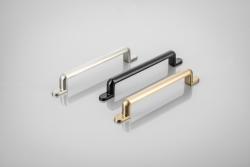 Zamak handle OTTO C = 128 mm champagne 1208966178