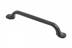 Zamak handle RETRIS C = 128 mm black matt 1208966193