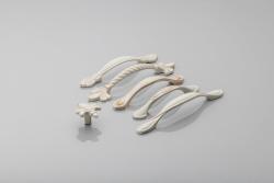 Zamak handle ROYAL C=96mm amber/gold 1208966198