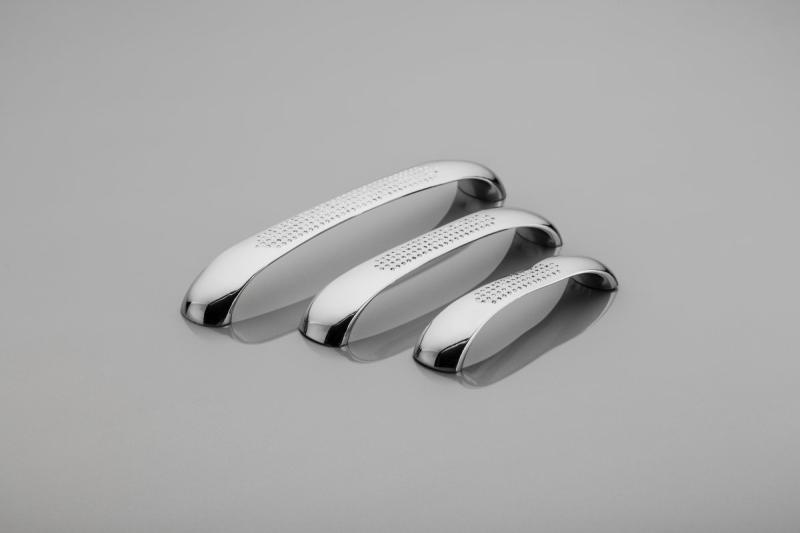 Zamak handle SIENA C=96mm chrome 1208966201