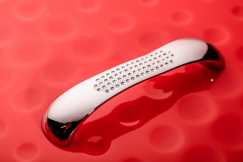 Zamak handle SIENA C=96mm chrome 1208966201