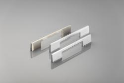 Zamak handle THIN C=96/128mm brushed steel 1208966212