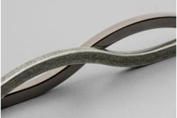 Zamak handle VITO C=160 mm black chrome (BN) 1208966244