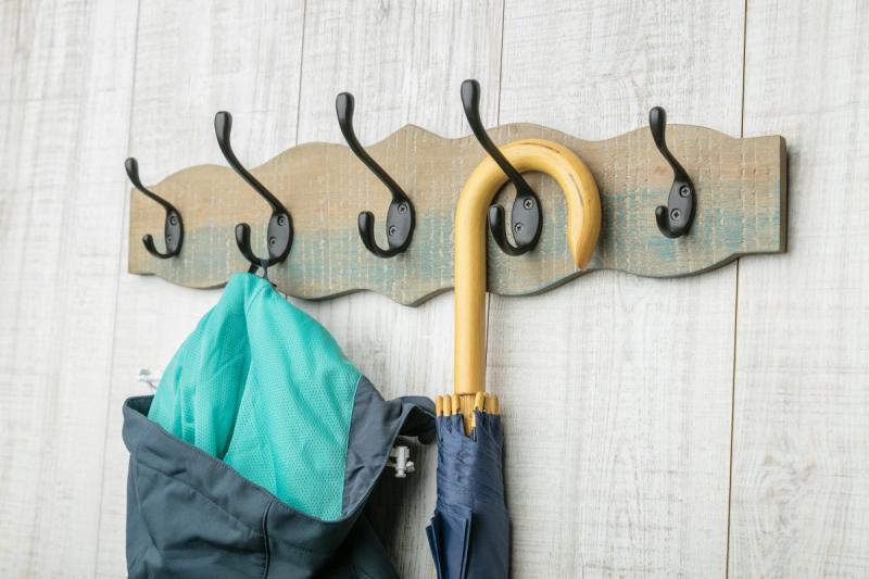 MALAGA M B0 aluminium hanger, black 1208966275