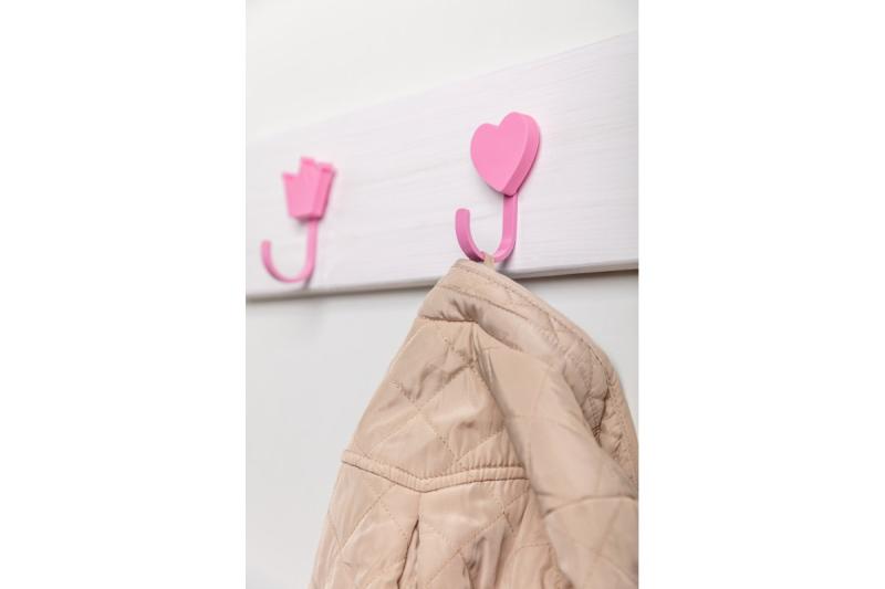 Furniture hanger Heart pink 1208966391