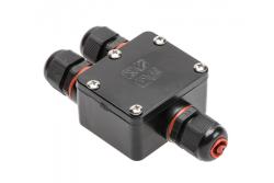 Waterproof T-piece for electrical cables, IP68 1208966541