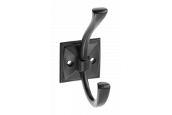 Zamak hanger Madryt, black matt 1208966545