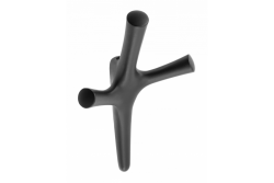 Zamak hanger WALENCIA black matt 1208966571