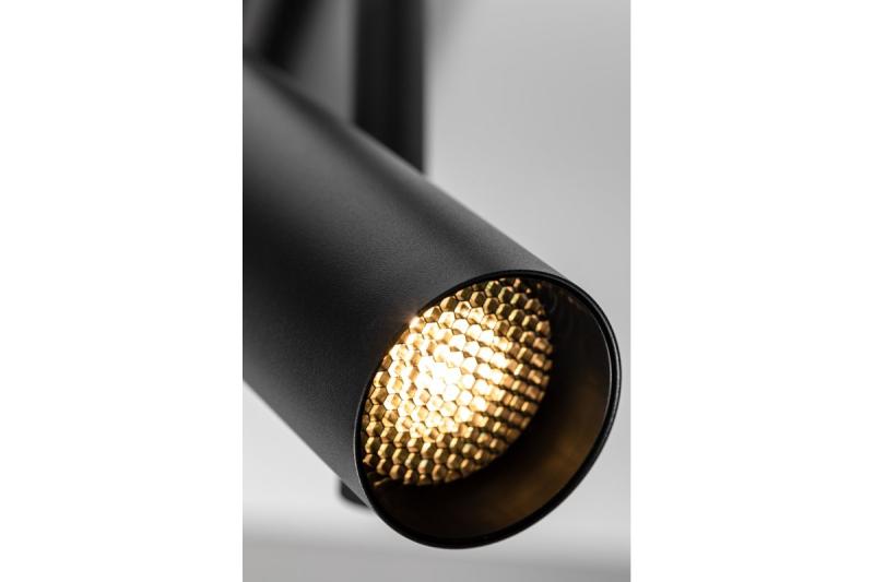 Track light fixture GROSSO,GU10,max.20W,AC220-240V,50/60 Hz,IP20,IK08,round,black 1208966613