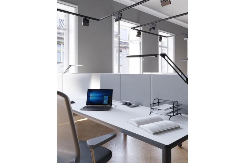 LED track light fixture SIERRA,8W,720lm,AC220-240V,50/60 Hz,PF>0,5,Ra≥80,IP20,IK08,4000K,48°,black 1208966625