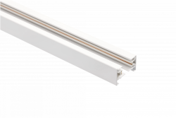 Busbar 1-phase, 2-line, surface-mounted or suspended, length 1m, white 1208966632