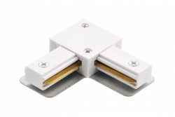 Angle switch "L" for 1-phase, 2-line rail, white 1208966636