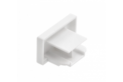End cap for 1-phase, 2-line rail, white 1208966642