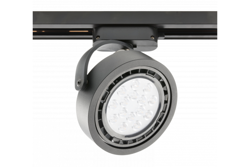 Luminaire for 1-phase busbar, ETNA, ES111, max.20W, AC220-240V, 50/60Hz, IP20, black 1208966649