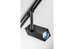 Track light fixture 1-phase GROSSO, GU10, max.20W, AC220-240V, 50/60Hz, IP20, square, black 1208966651